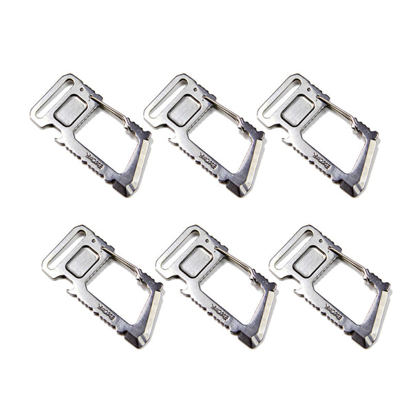 6 in 1 Multi-functional Carabiner
