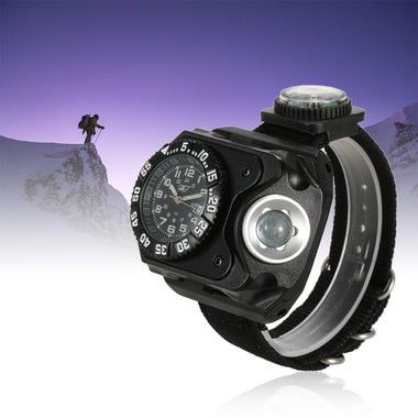 Cool Men's 3-in-1 Wrist Watch