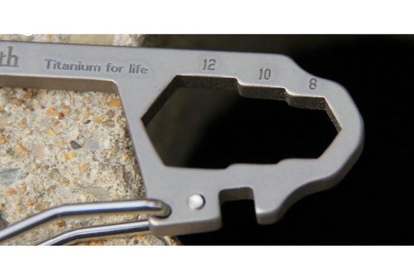 Multi Tool Titanium Carabiner