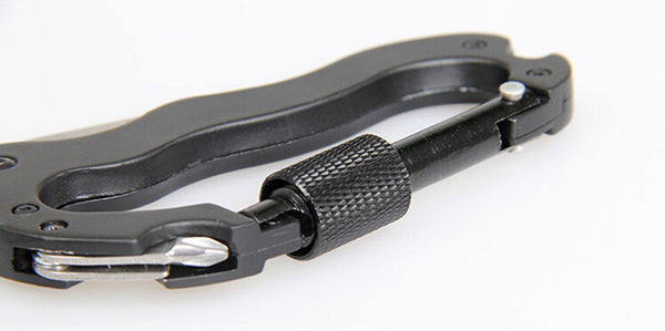 5 in 1 Survival Aluminum Carabiner